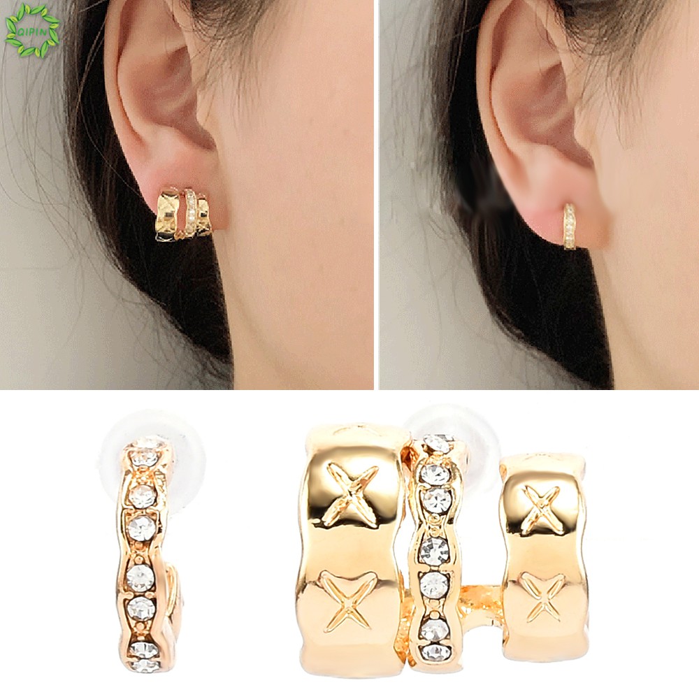 Bông Tai Kiểu Bất Đối Xứng Thời Trang Cho Nữ