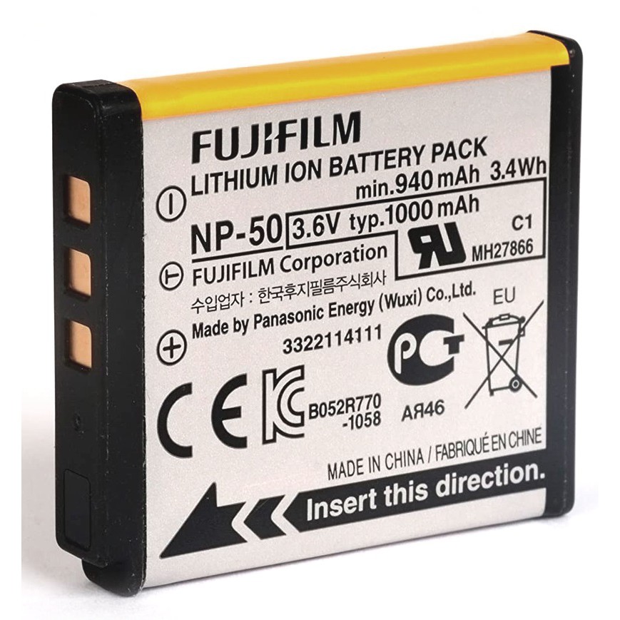 Bộ pin sạc thay thế 1 Pin 1 Sạc máy ảnh Fujifilm NP-50