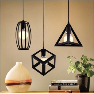 Đèn thả hình khối nhiều hình