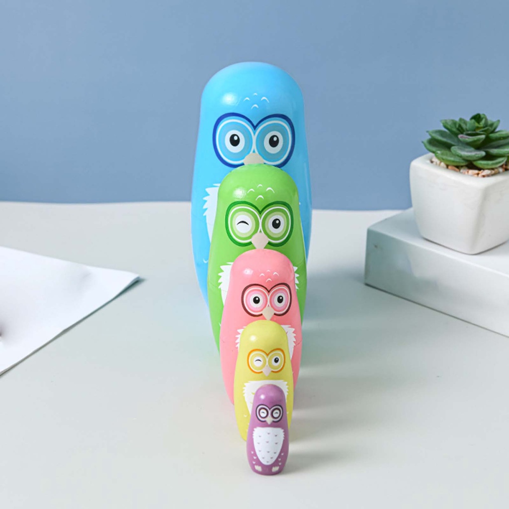 5 Búp Bê Nga Bằng Gỗ Dễ Thương