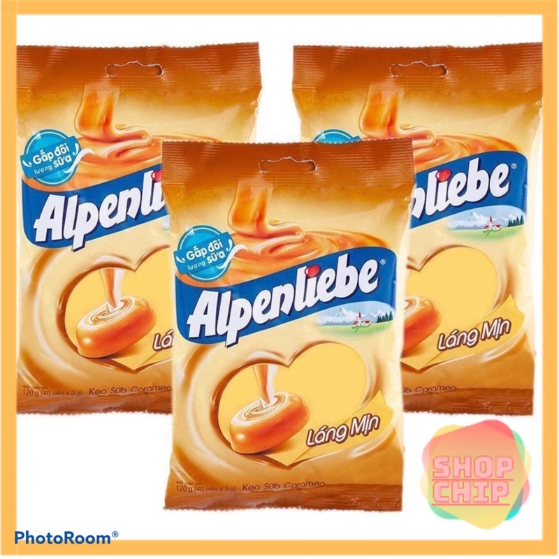 KẸO ALPENLIEBE VỊ CAFE SỮA GÓI 120GR