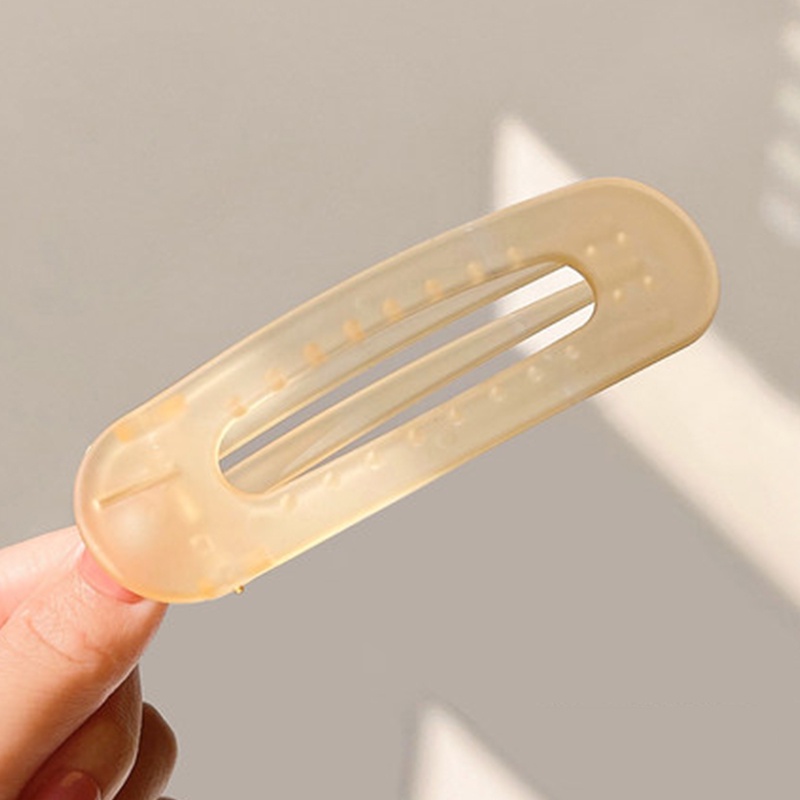 Kẹp Tóc Màu Xanh Dương Nhám Phong Cách Hàn Quốc Thanh Lịch Cho Nữ