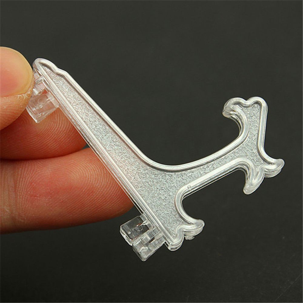 Bộ 5 Giá Đỡ Trưng Bày Bóng Golf Mini Bằng Nhựa Trong Suốt Nhiều Màu