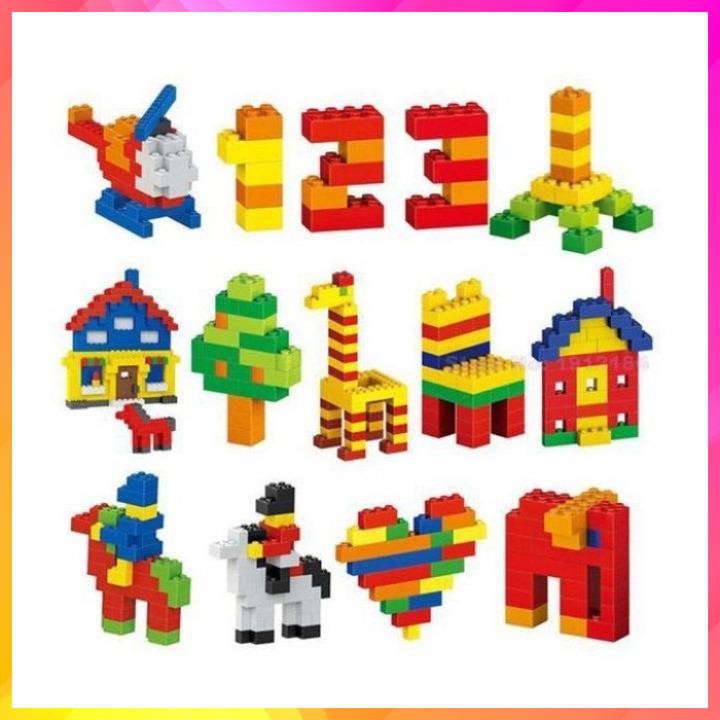 Bộ Xếp Hình LeGo 1000 Mảnh Đa năng - Chi Tiết Cho Bé Đồ Chơi Xếp Hình Phát Triển Trí Não