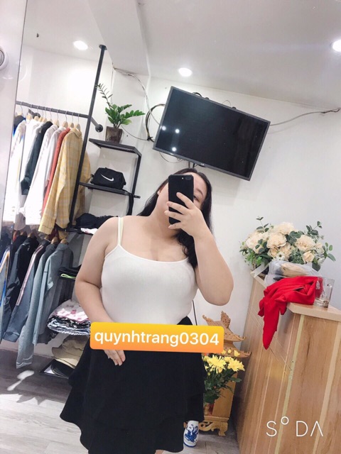  [FREESHIP50K Áo 2 dây Bigsize ( 50-75kg )