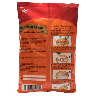 Bột chiên gà giòn 1kg (làm được 5-6kg gà)