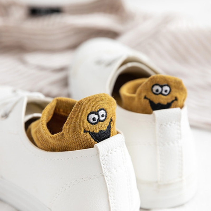 Xixi Đôi Vớ Ngắn Thêu Hình Thời Trang Vui Nhộn Dành Cho Nam Và Nữ