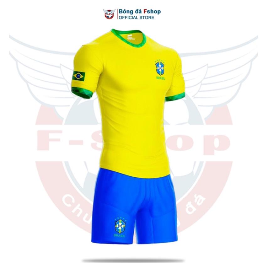 Bộ quần áo bóng đá đội tuyển quốc gia Brazil - Áo bóng đá vô dịch Copa America 2021 ⚡