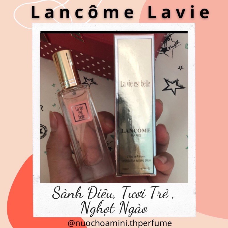 Nước Hoa Mini Nữ lancome Lavie Est Belle 20ml