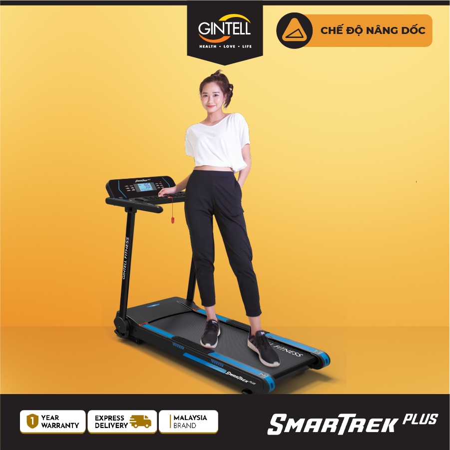 Máy Chạy Bộ GINTELL SmarTREK PLUS + 1 Năm Bảo Hành Chính Hãng