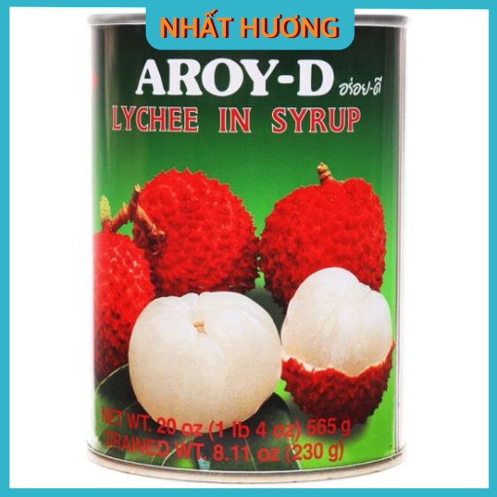 Vải Đóng Hộp Aroy-D 565gr