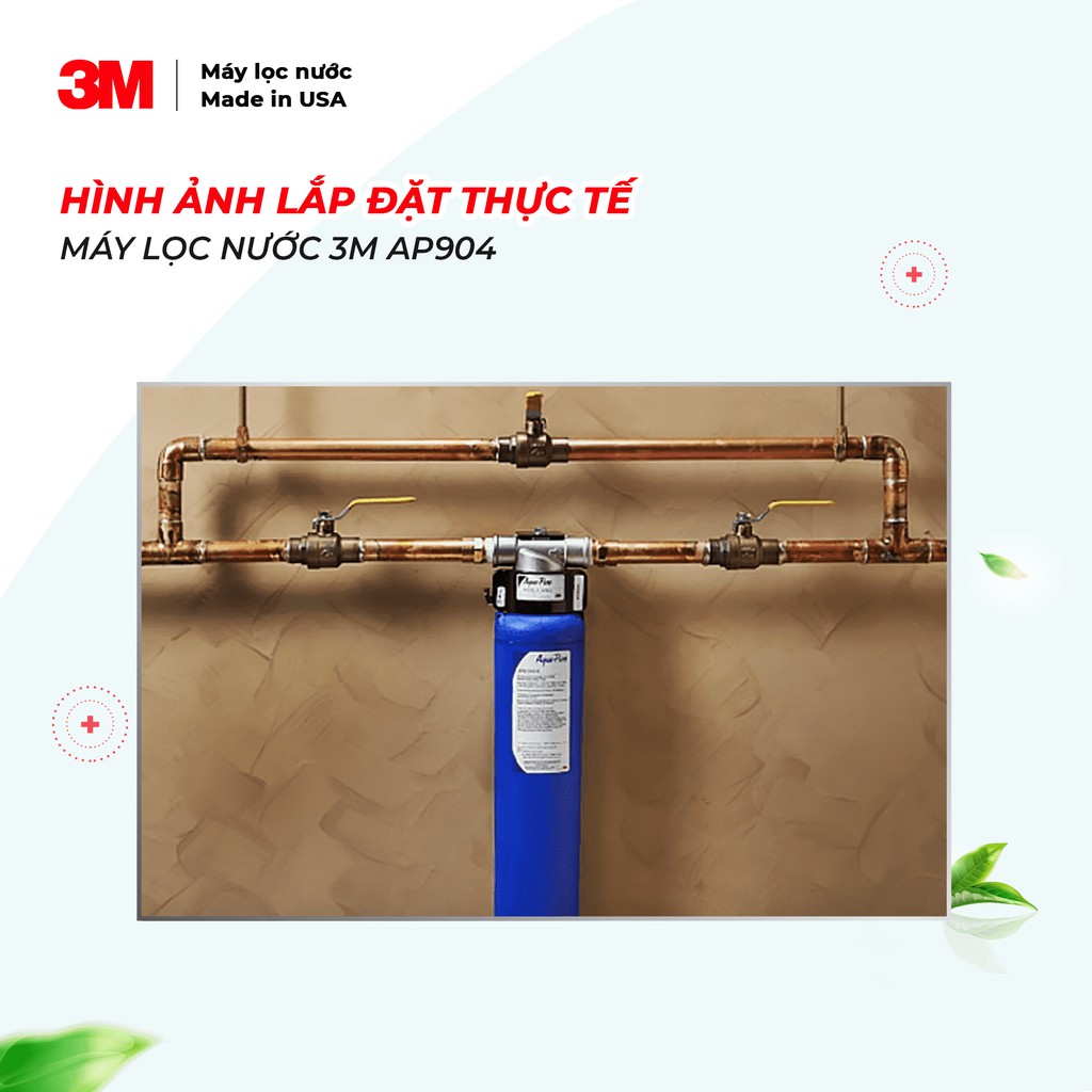 Hệ thống lọc tổng đầu nguồn 3M AP904