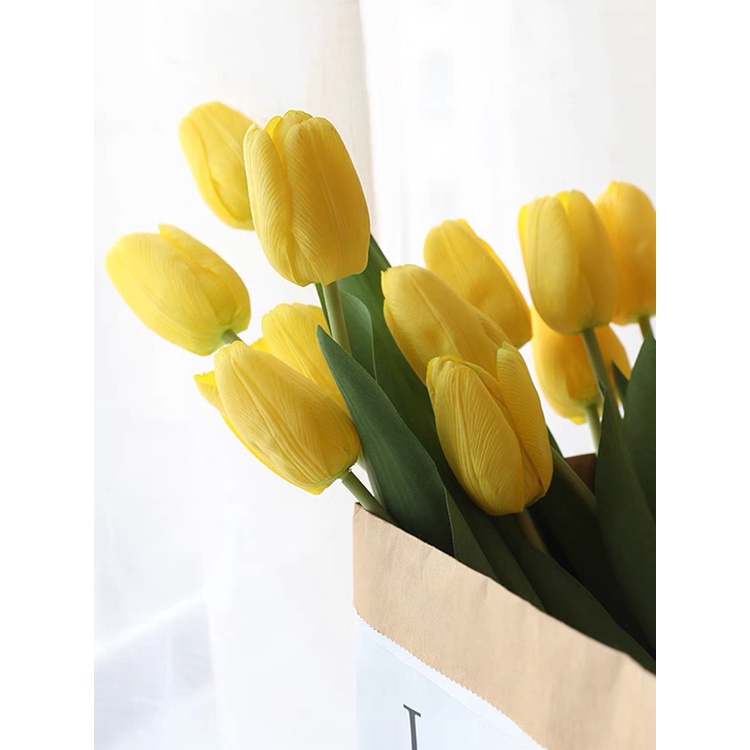 Hoa Tulip giả, hoa giả decor siêu xinh không lo bị héo - cutam.homedecor