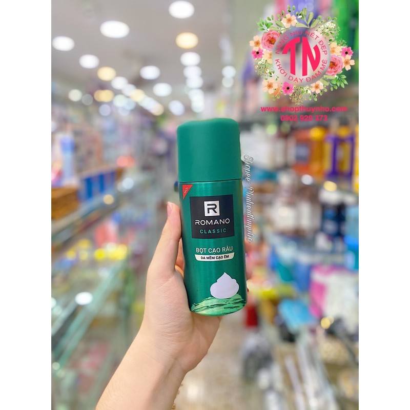 Bọt cạo râu Romano Classic - 175ml