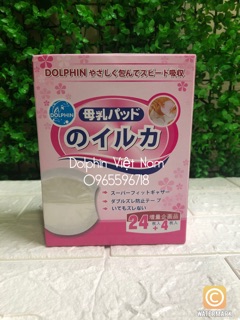 Thấm sữa Dolphin 24+4 miếng