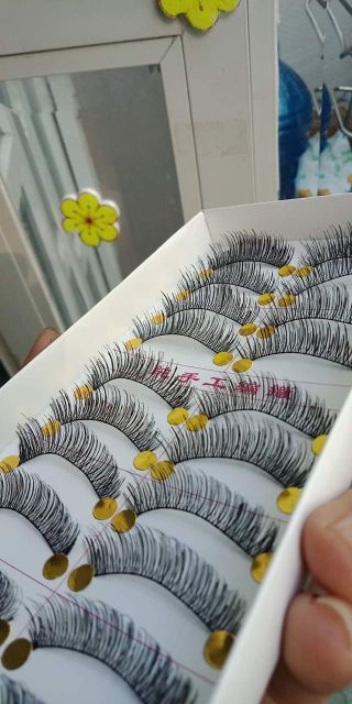 Lông mi giả hộp 10 cặp tự nhiên