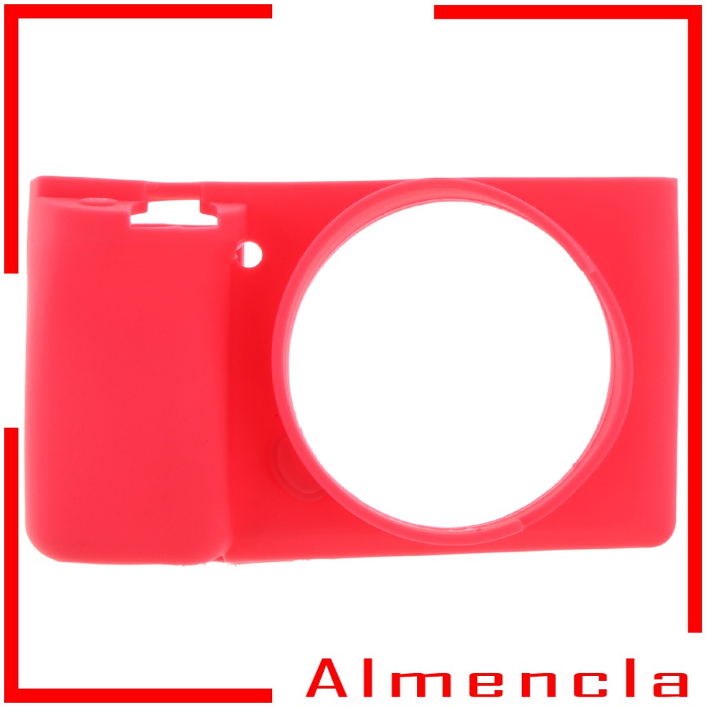 [ALMENCLA] Silicone Protective Housing Camera Case Body Frame Cover for Sony A6000