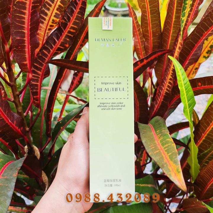 Sữa dưỡng ẩm Quế Chi Blueberries Moisturizer Dimanlaier Hồng Kông