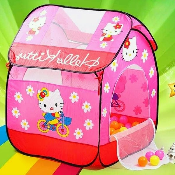 Lều chơi Hello Kitty cao cấp cho bé - Kích thước lớn