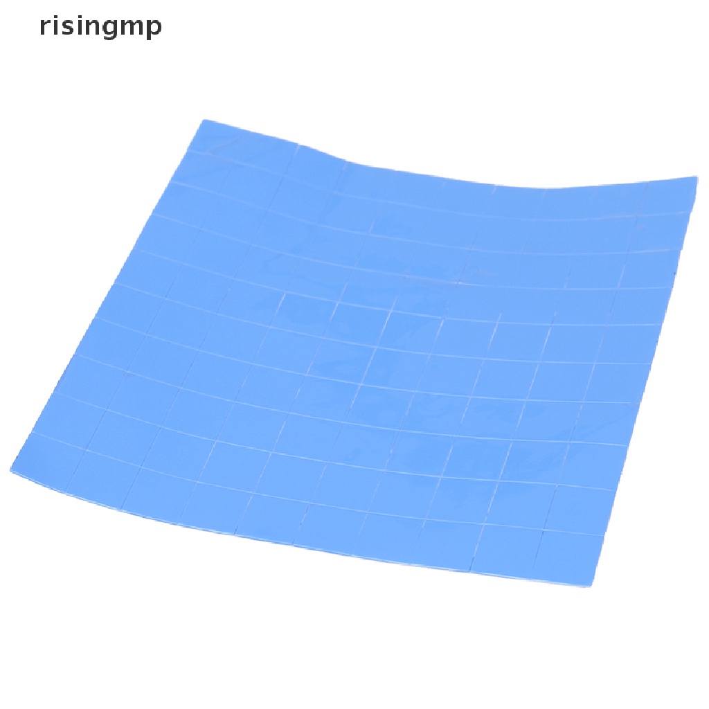 Bộ 100 Miếng Đệm Tản Nhiệt CPU GPU Bằng Silicon Kích Thước 10 * 10 * 0.5mm ♨Trên đó