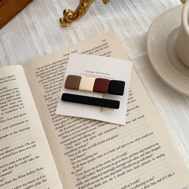 Kẹp Tóc Nữ Màu Sắc Thời Trang