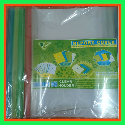 [Bán Sỉ]-Combo 10C Bìa Cây Rút Gáy Nhỏ/Gáy Lớn-VPP Thanh Tú