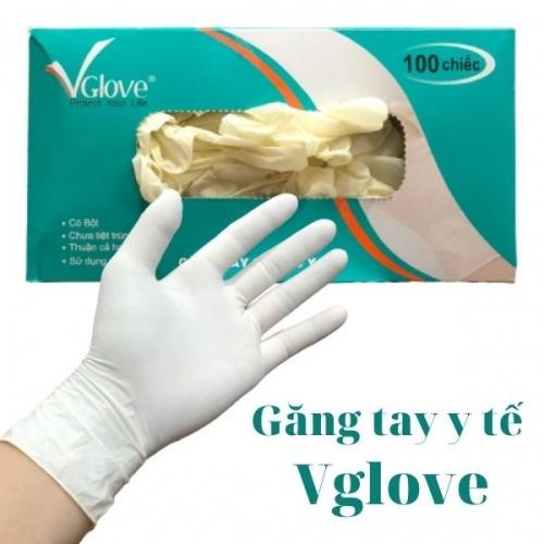 Găng Tay Y Tế Glove trơn, có bột size S - 1 Đôi -  ôm sát bàn tay