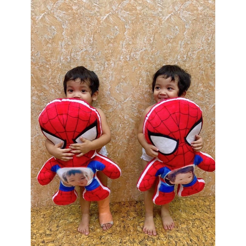 Kid Spiderman nhồi bông in ảnh