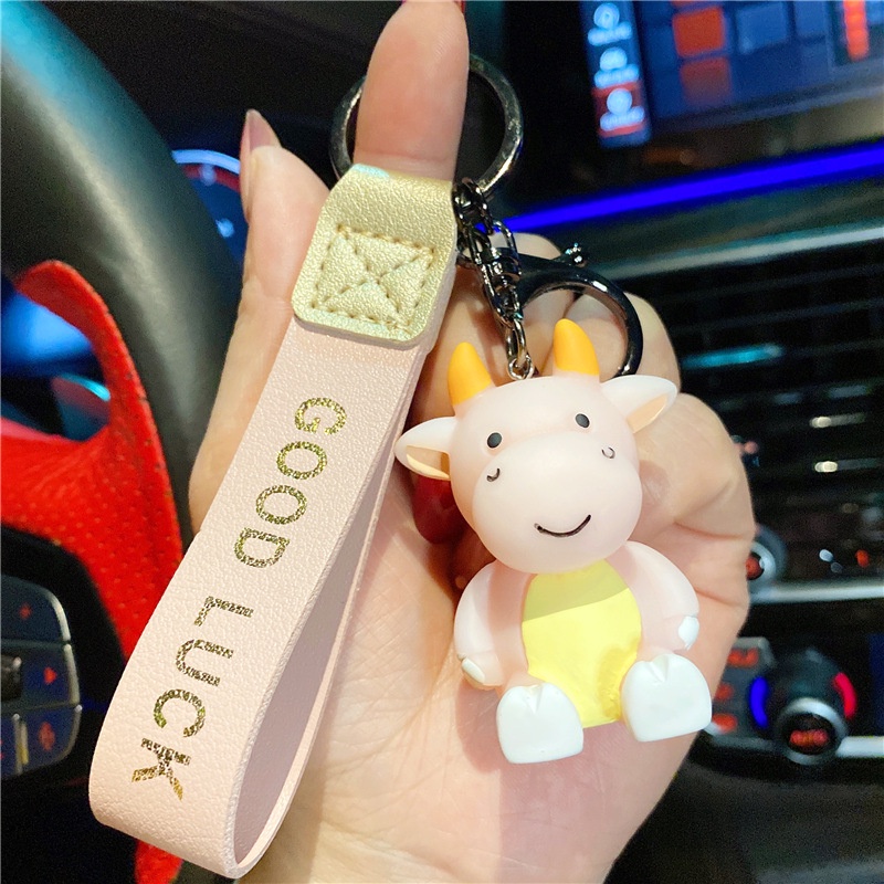 Móc Khoá Trâu Hàn Quốc Dễ Thương vinpihome.