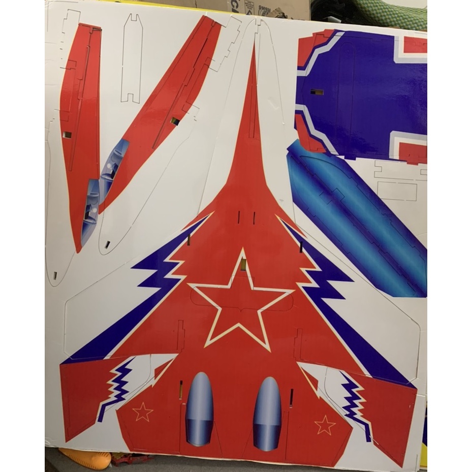 Kit SU27 size 72cm - kit Depron su27