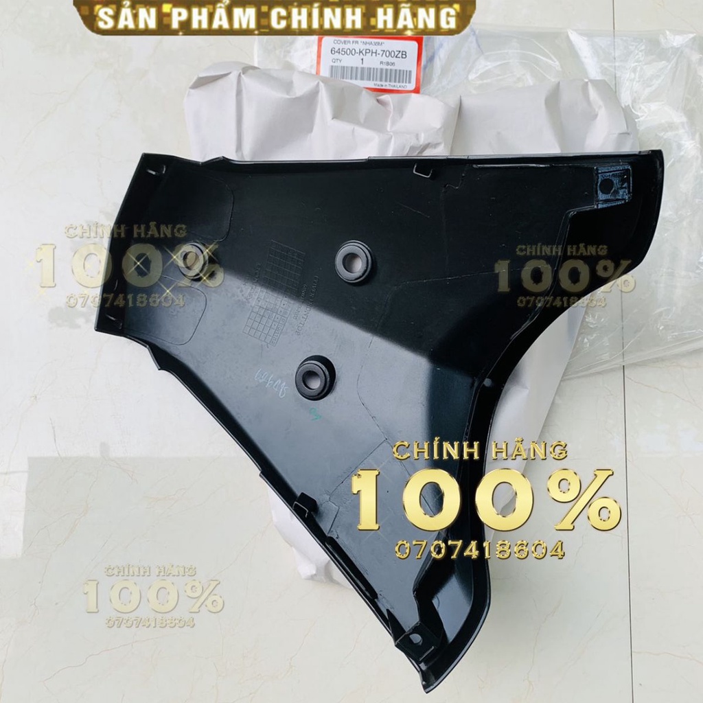 NẠ ĐEN WAVE125 2011 (FUTURE NEO) WAVE125S/125I (2005) REV1 HONDA THÁI LAN (1 Cái) | 64500-KPH-700ZB 1