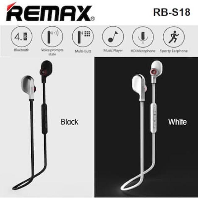 Tai nghe thể thao Bluetooth Remax RB-S18