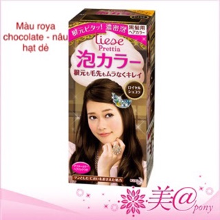Thuốc nhuộm tóc Liese Prettia dạng bọt