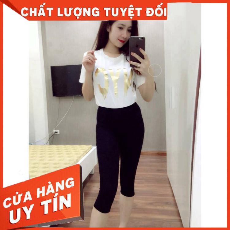quần legging nâng mông ngố