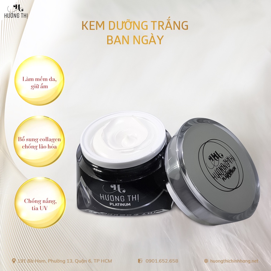 [FREESHIP, HOÀN XU]KEM DƯỠNG [TRẮNG DA][CHỐNG NẮNG][BAN NGÀY] HƯƠNG THỊ 30g