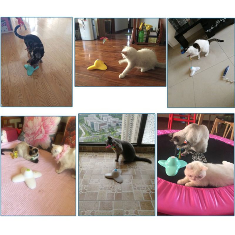 Bộ 3 Lõi Thay Thế Cho Đồ Chơi Bướm Dài 9.5 &quot;Cho Mèo Cưng