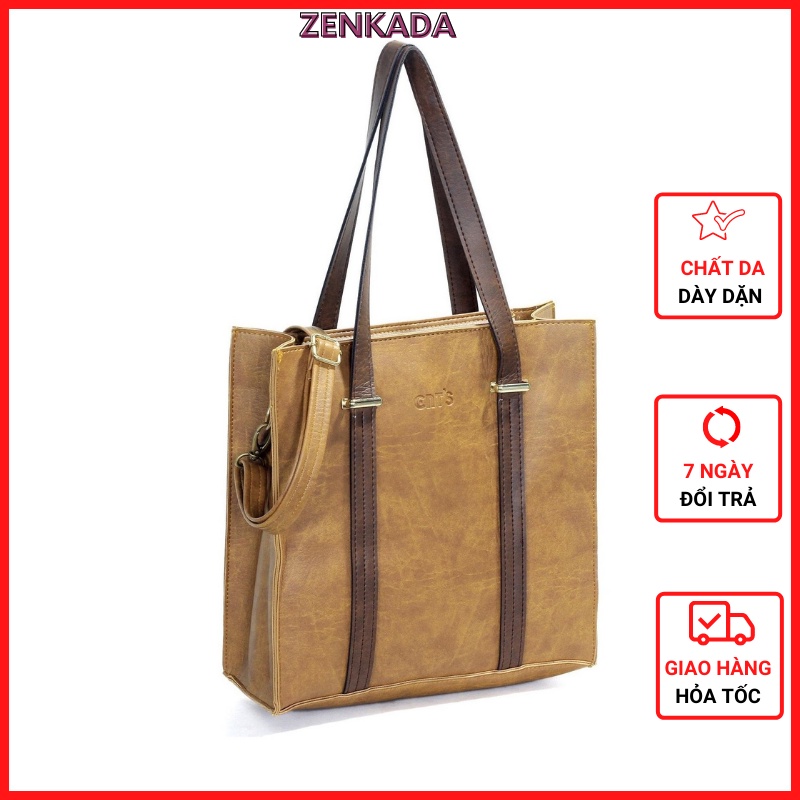Túi tote da Zenka cao cấp sang trọng