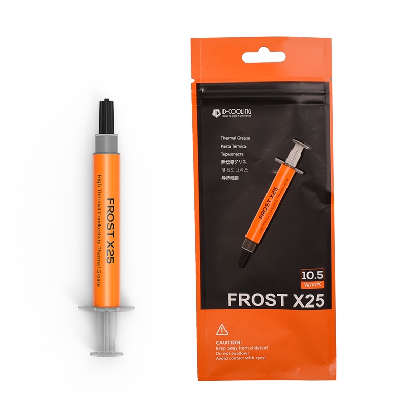 Keo tản nhiệt ID-Cooling FROST X25 - Chính hãng, kem không dẫn điện, thermal grease