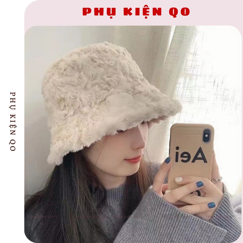 Mũ bucket lông vũ cao cấp BUK21