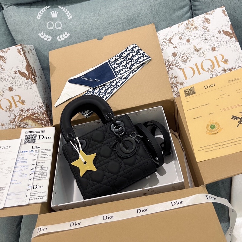 ❌Túi MINI LADY DIOR 3 Ô SUPPER VIP