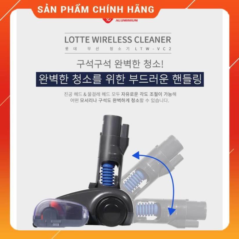 CHÍNH HÃNG  Máy Hút Bụi Không Dây 2 Trong 1 Lotte_LTW-VC2