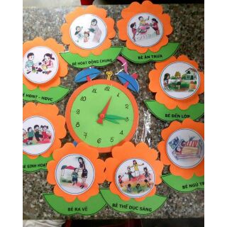 Bộ hoạt động 1 ngày của bé.