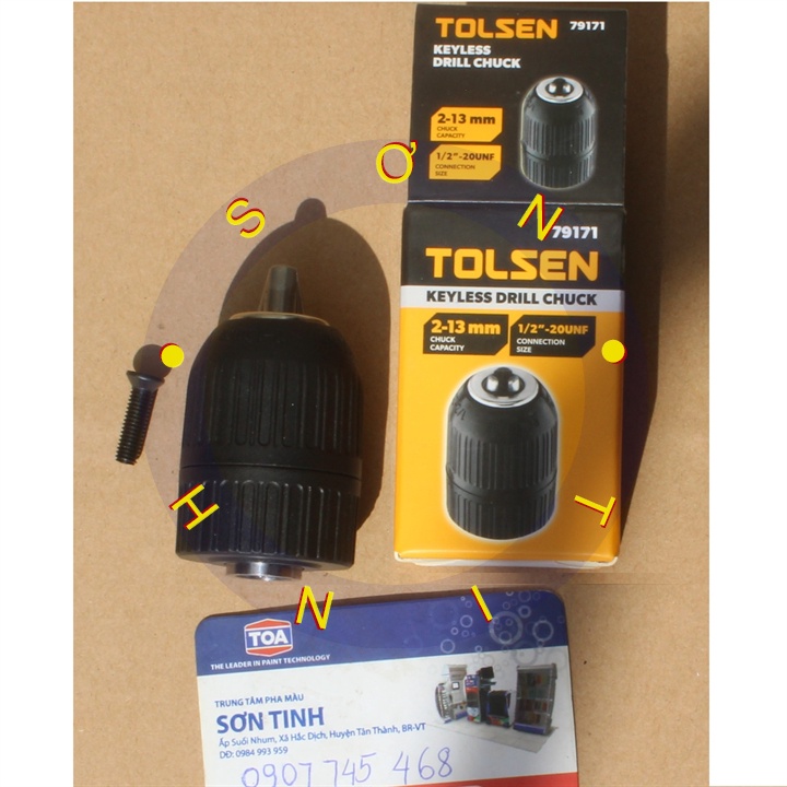 Đầu Kẹp Mũi Khoan 13mm (Không cây khoá) Tolsen 79171