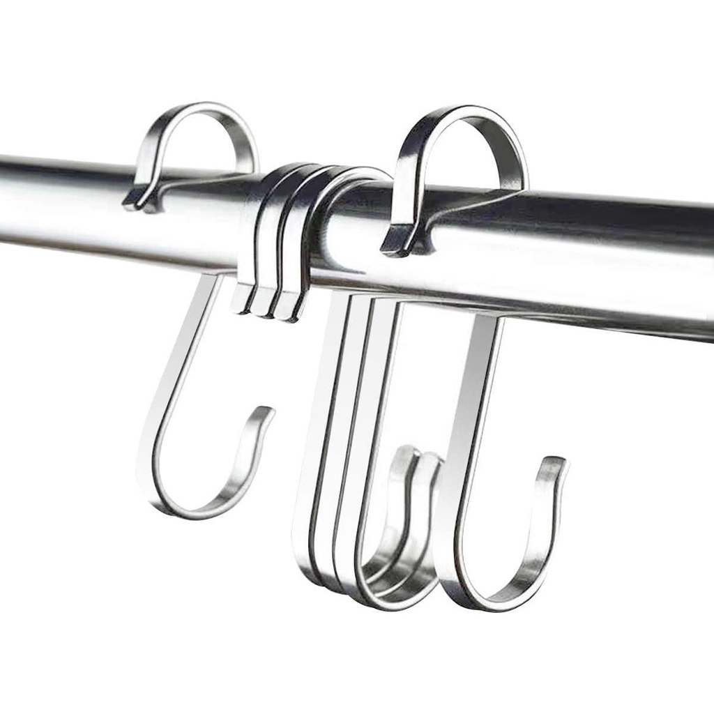 Set 10 Móc Treo Đồ Đa Năng Bằng Thép Không Gỉ