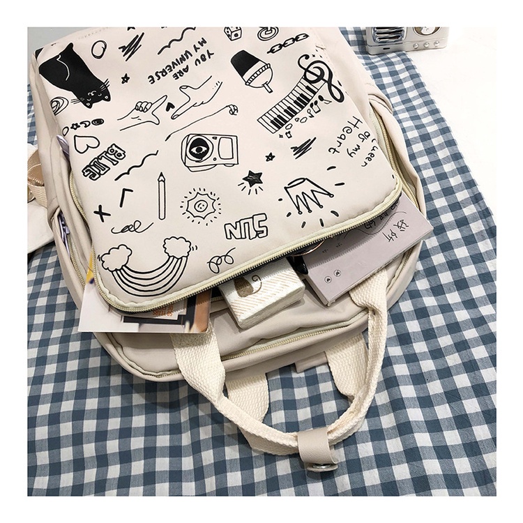 Ba Lô Oxford Sức Chứa Lớn Thiết Kế Đơn Giản Mẫu Mới Cho Nam Và Nữ