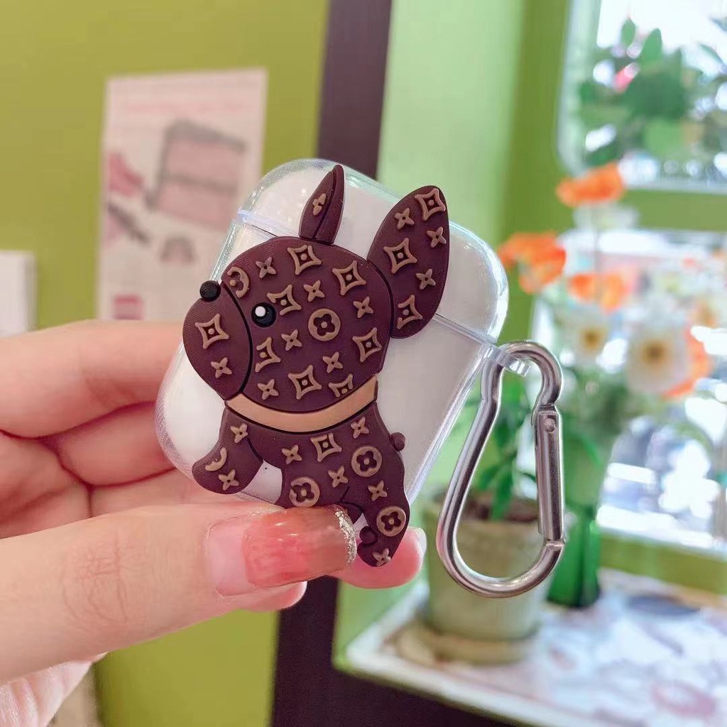 Vỏ ốp case 1/2 bảo vệ bao đựng tai nghe không dây bluetooth 1/2