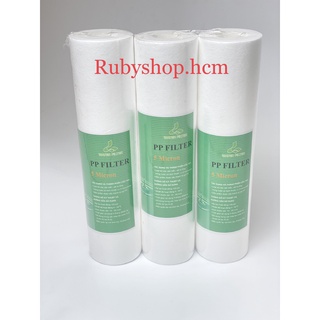 Bộ 3 lõi lọc nước số 1 PP 10 inch Rubyshop.hcm