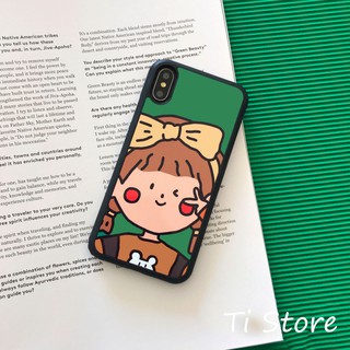 Ốp lưng girl green 2 ip