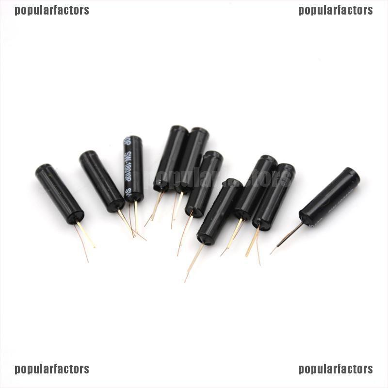 Bộ 10 Công Tắc Cảm Biến Rung Sw-18010P 10m Ohm Chuyên Dụng