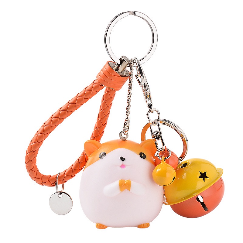 Móc Khóa Hình Chú Chuột Hamster Dễ Thương